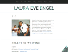 Tablet Screenshot of lauraeveengel.com